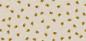 Preview: Baumwoll Druck Bienen auf Beige